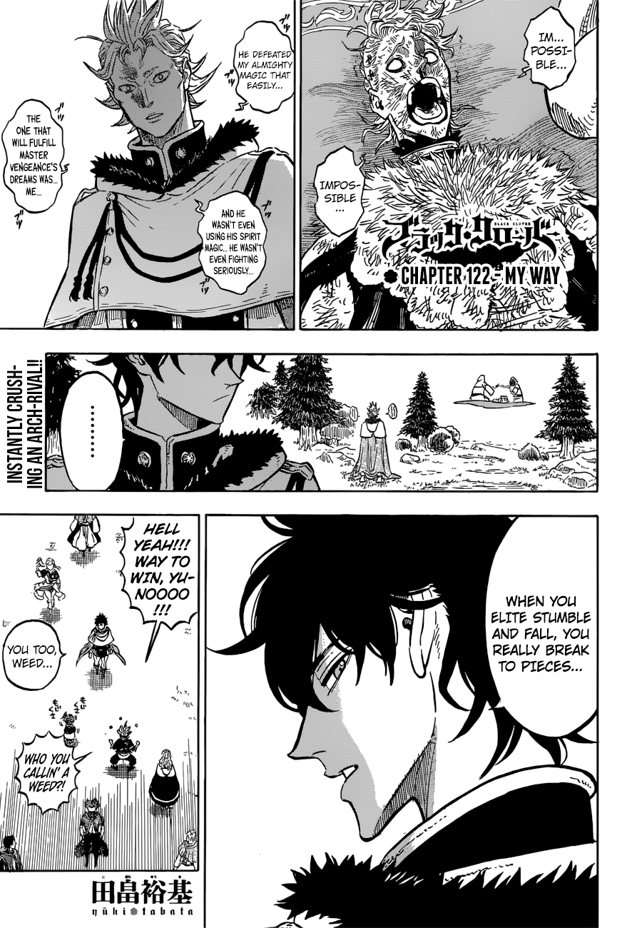 Black Clover Chapter 122 1